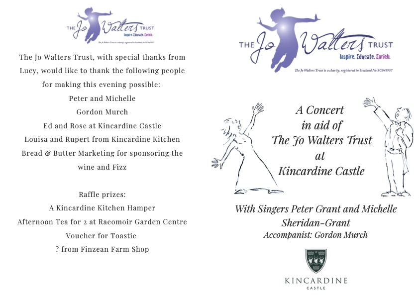 KC concert programme